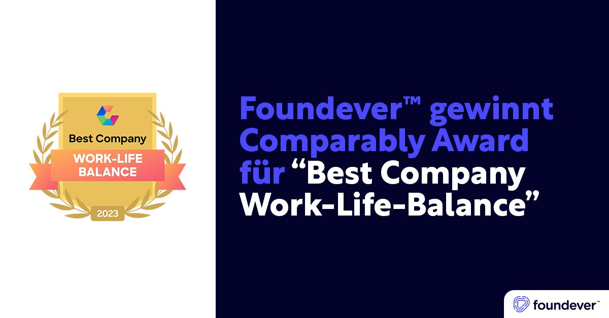 Comparably Award Foundever Work-Life-Balance