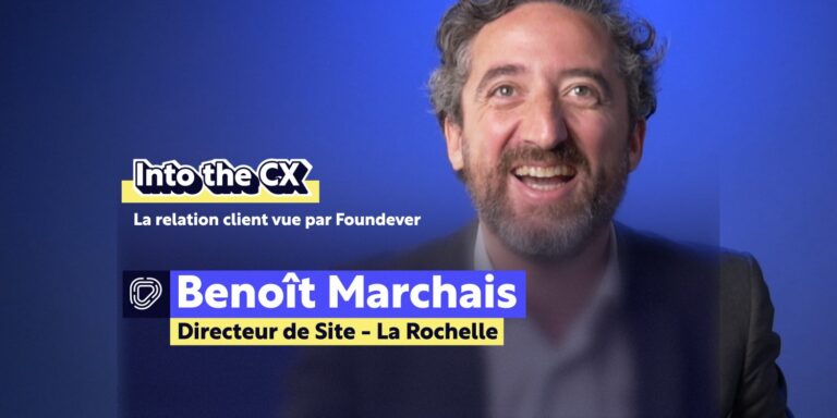 Benoit Marchais, Directeur de Site chez Foundever