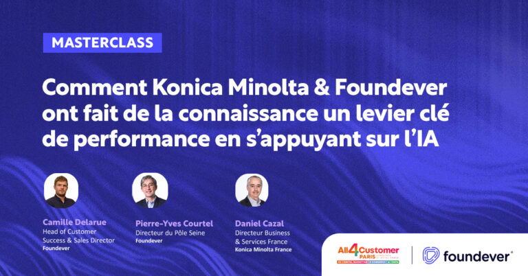 Masterclass Konica Minolta x Foundever