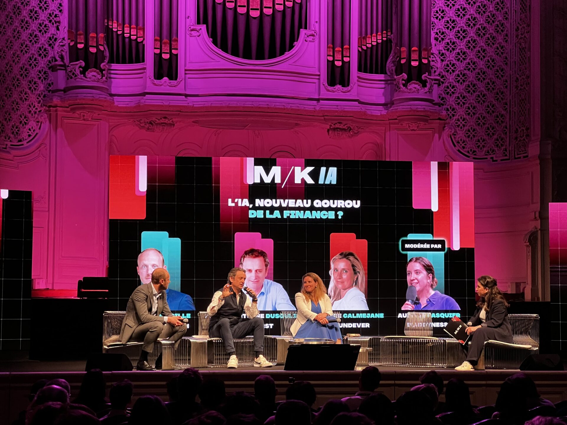Table ronde - L'IA, nouveau gourou de la finance ? - 2vénement MK/ AI