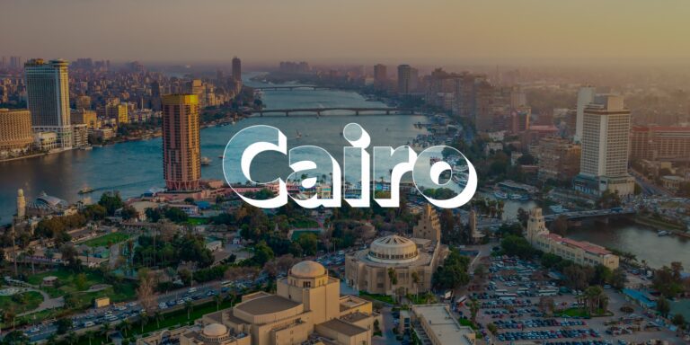 Aerial view of Cairo, Egypt
